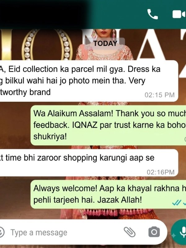 WhatsApp review from Lahore