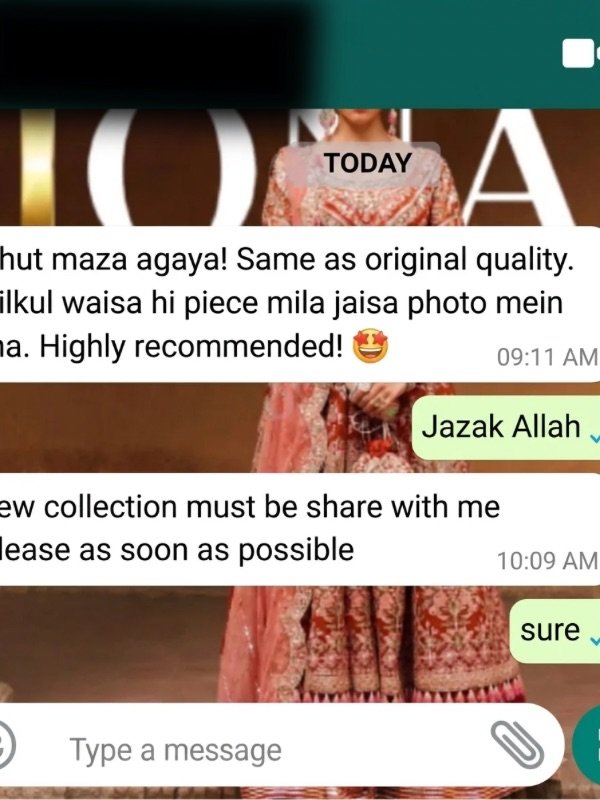 WhatsApp review from Lahore