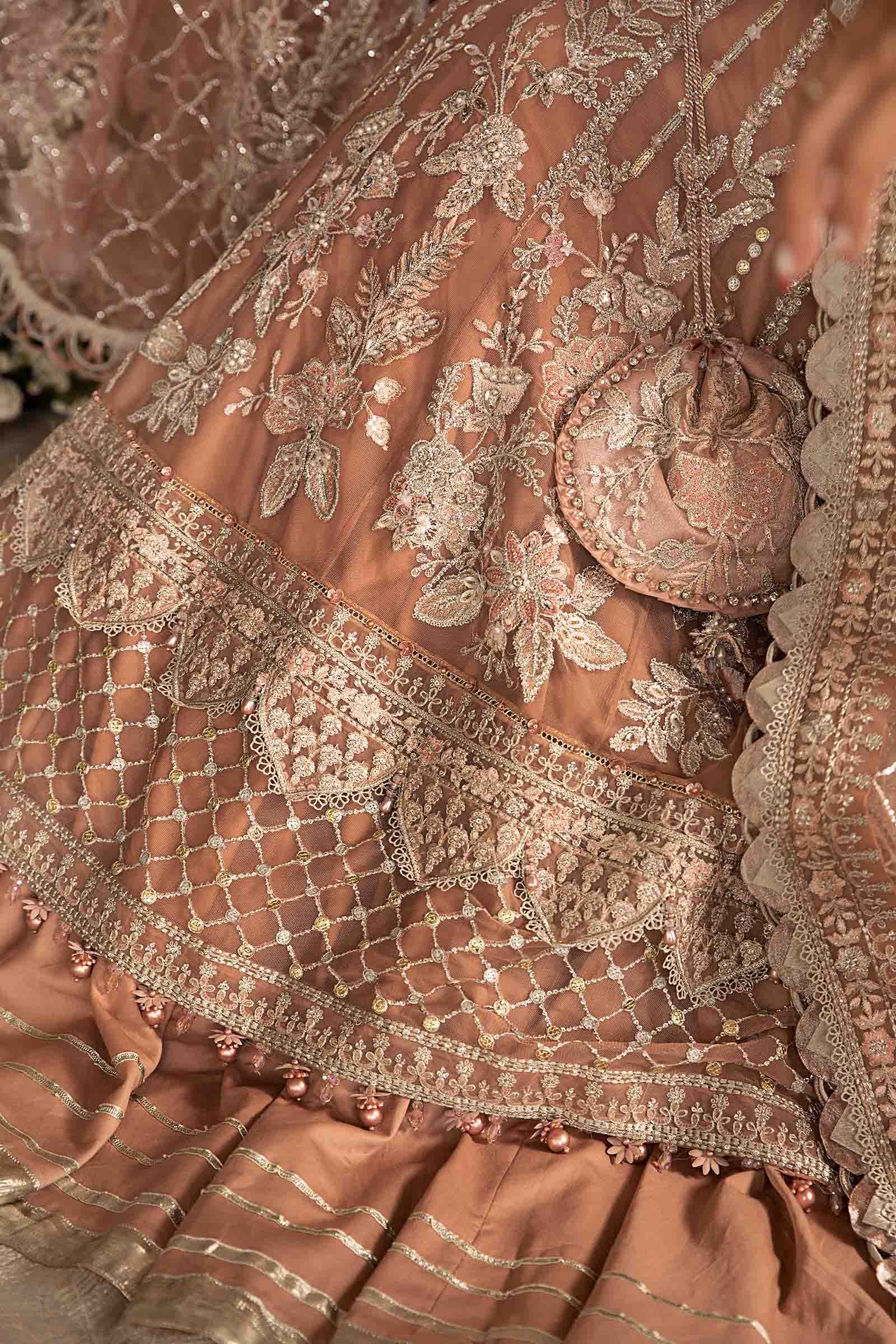 Maria B BD-2804 Hand Embellished Organza Suit with Skirt – Photoshoot Angle 7 Maria B BD-2804 Hand Embellished Organza Suit with Skirt - Designer Photoshoot Gallery Angle 7 | IQNAZ Couture