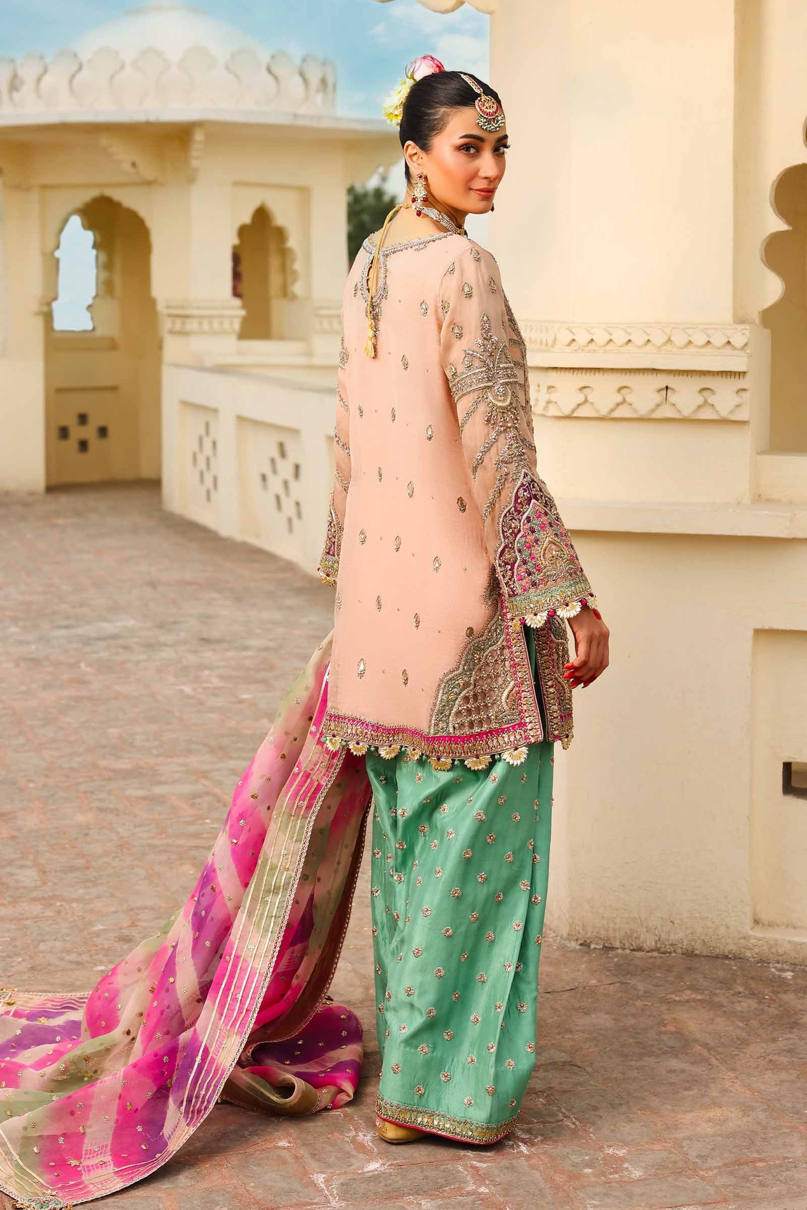 Faiza Saqlain Zeena Embroidered Organza Party Wear Suit – Photoshoot Angle 10 Faiza Saqlain Zeena Embroidered Organza Party Wear Suit - Designer Photoshoot Gallery Angle 10 | IQNAZ Couture