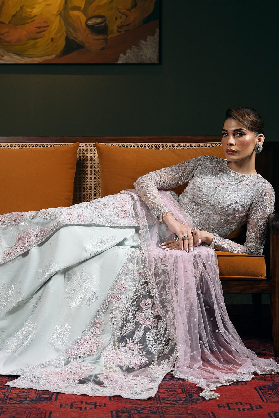 Republic Womens Wear Kylo Srf Embroidered Organza Party Wear Suit – Photoshoot Angle 10 Republic Womens Wear Kylo Srf Embroidered Organza Party Wear Suit - Designer Photoshoot Gallery Angle 10 | IQNAZ Couture