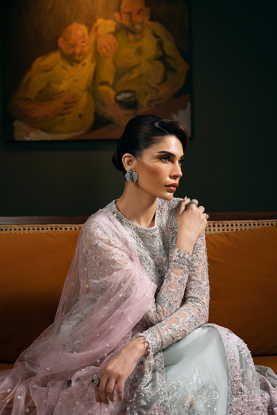 Republic Womens Wear Kylo Srf Embroidered Organza Party Wear Suit – Photoshoot Angle 9 Republic Womens Wear Kylo Srf Embroidered Organza Party Wear Suit - Designer Photoshoot Gallery Angle 9 | IQNAZ Couture