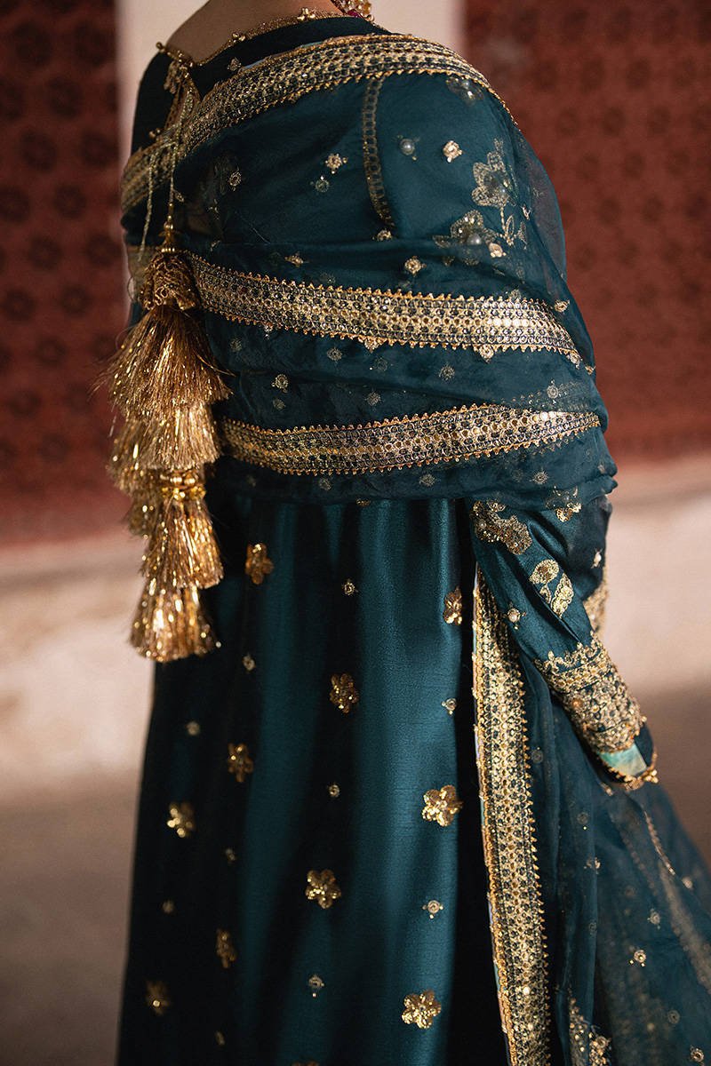 Mohsin Naveed Ranjha Lehar Embroidered Organza Party Wear Suit – Photoshoot Angle 9 Mohsin Naveed Ranjha Lehar Embroidered Organza Party Wear Suit - Designer Photoshoot Gallery Angle 9 | IQNAZ Couture