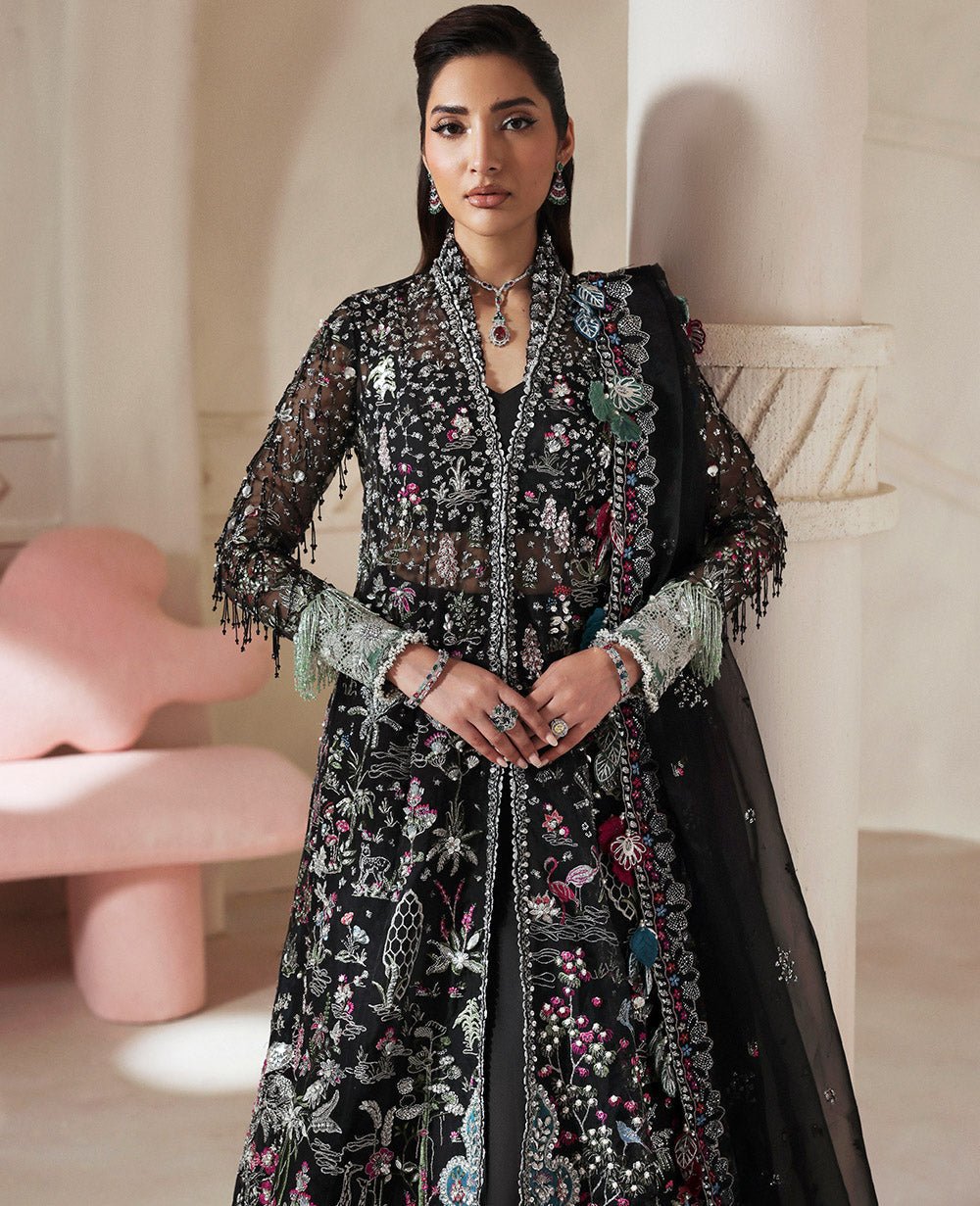 Republic Womens Wear Auriane Embroidered Organza Party Wear Suit – Photoshoot Angle 7 Republic Womens Wear Auriane Embroidered Organza Party Wear Suit - Designer Photoshoot Gallery Angle 7 | IQNAZ Couture