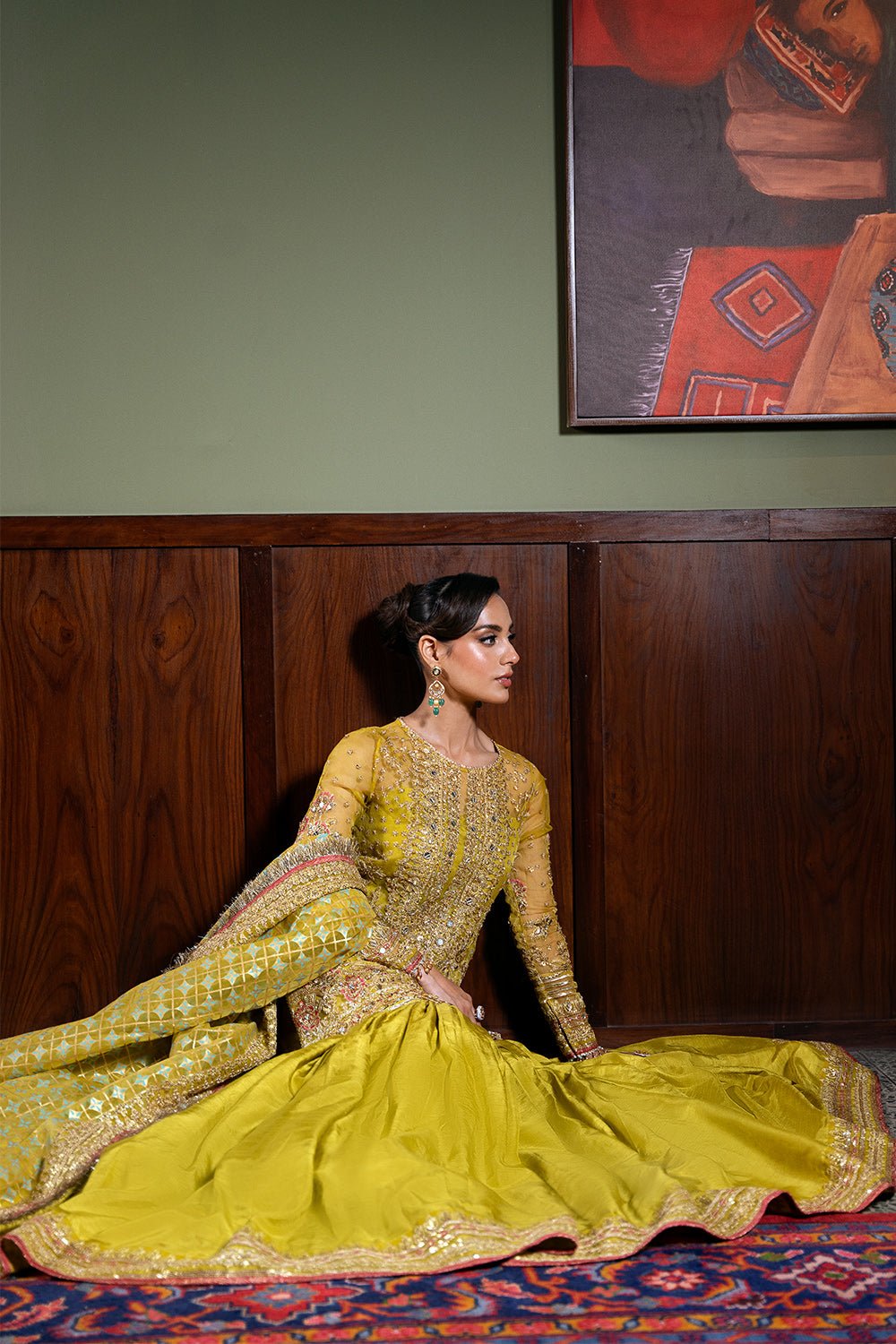 Republic Womens Wear Sera Srf Embroidered Organza Party Wear Suit - Designer Photoshoot Gallery Angle 8 | IQNAZ Couture