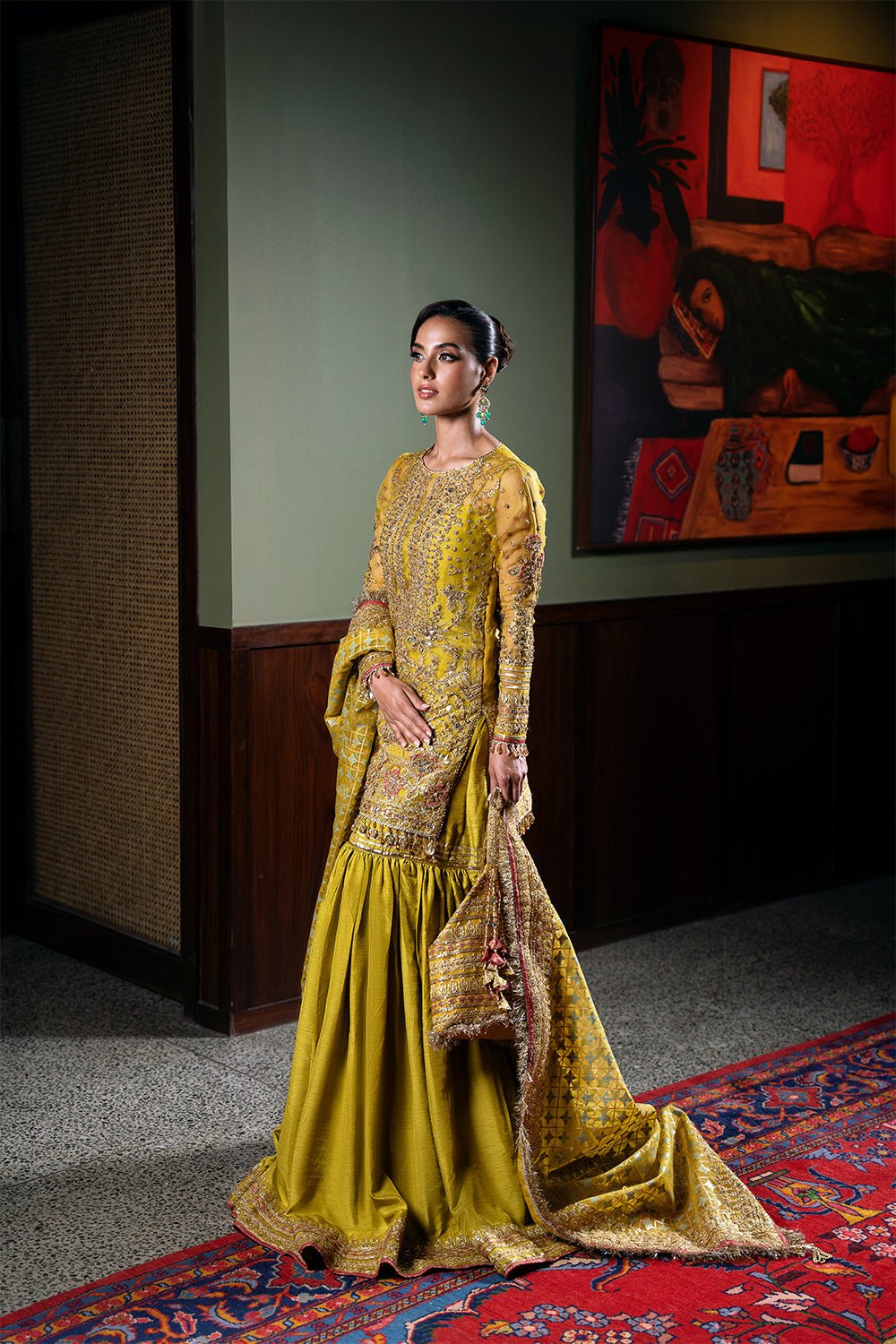 Republic Womens Wear Sera Srf Embroidered Organza Party Wear Suit - Embroidered Back & Daman Silhouette Detailing | IQNAZ