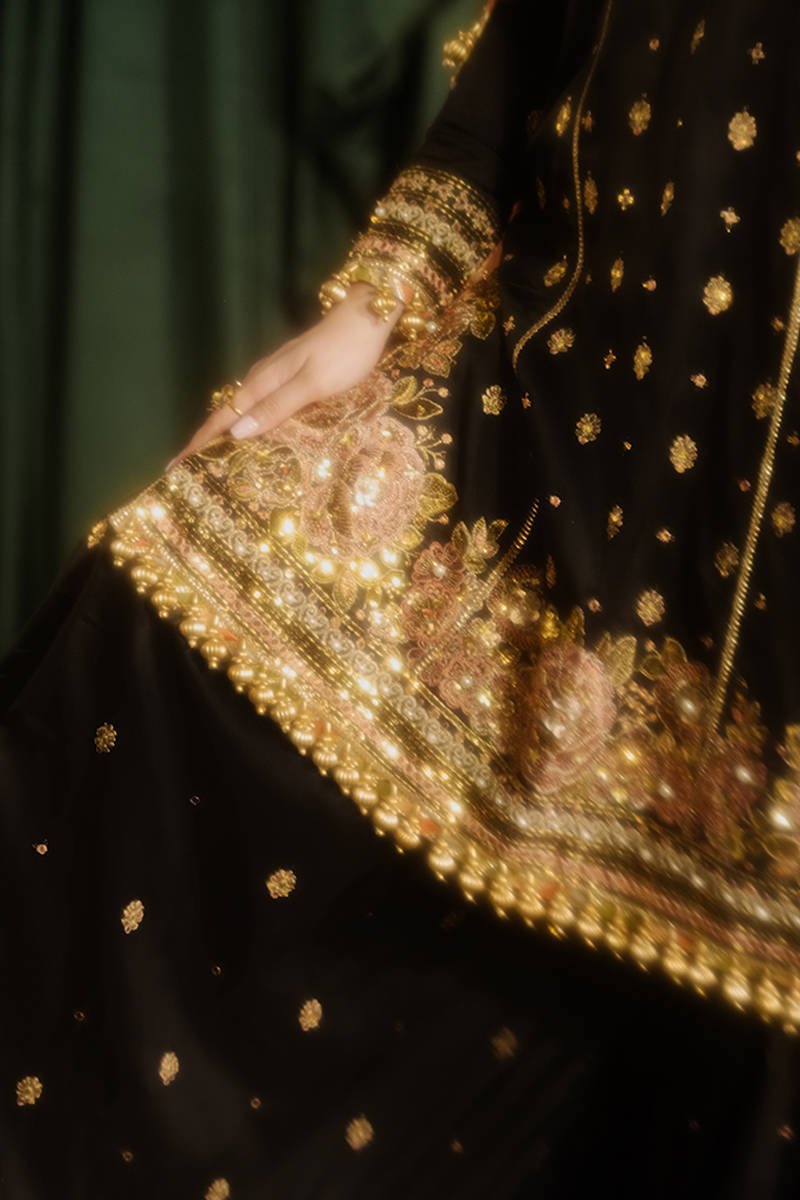 Republic Womens Wear Afreen Embroidered Organza Party Wear Suit - Designer Photoshoot Gallery Angle 14 | IQNAZ Couture
