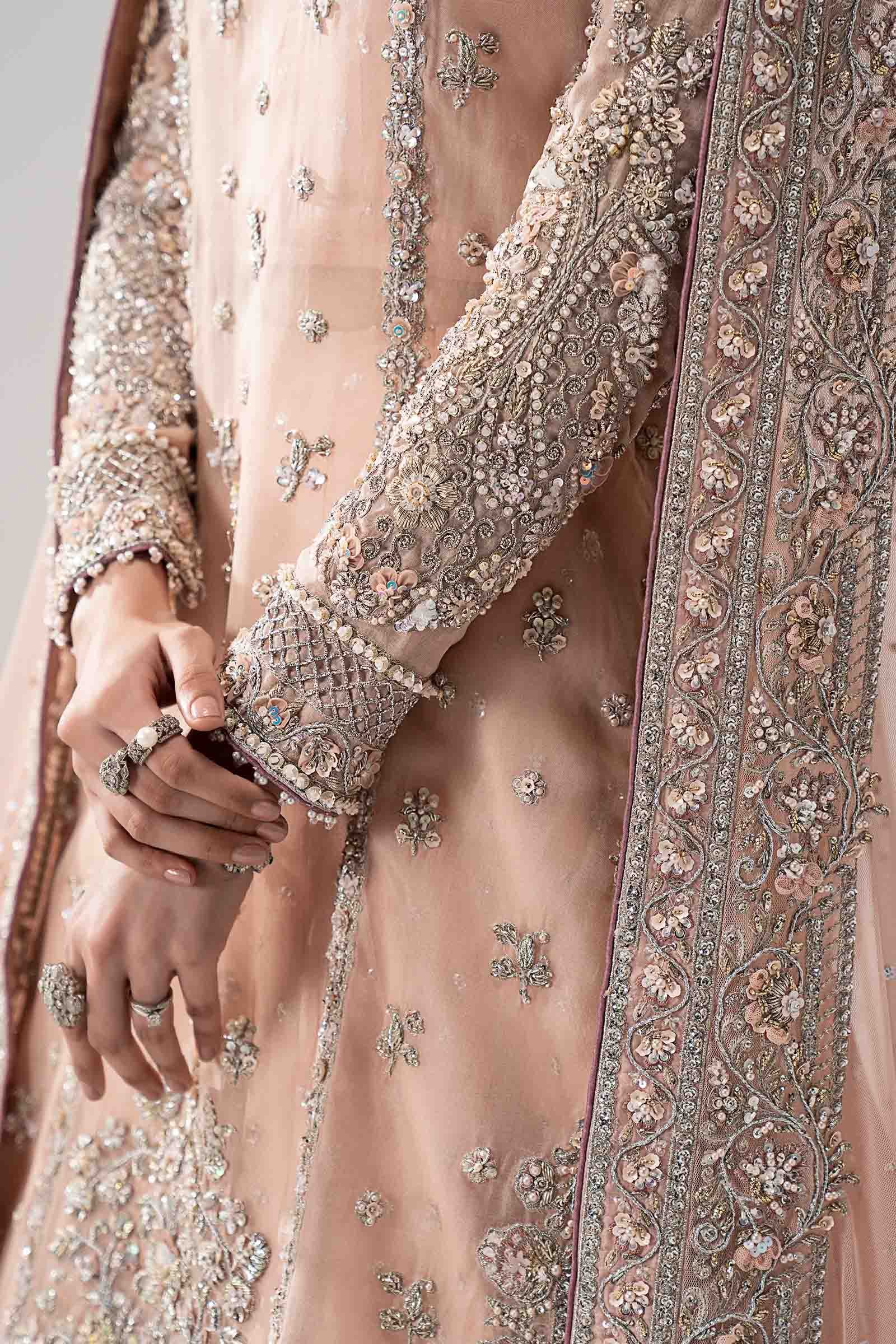 Maria B Hand Embellished Organza Party Wear Suit – Photoshoot Angle 6 Maria B Hand Embellished Organza Party Wear Suit - Designer Photoshoot Gallery Angle 6 | IQNAZ Couture