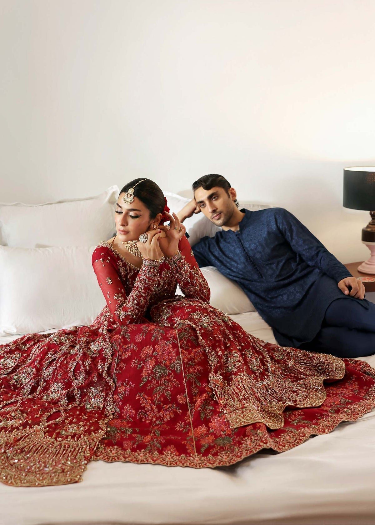 Kanwal Malik Gul Hand Embellished Organza Party Wear Suit – Photoshoot Angle 6 Kanwal Malik Gul Hand Embellished Organza Party Wear Suit - Designer Photoshoot Gallery Angle 6 | IQNAZ Couture
