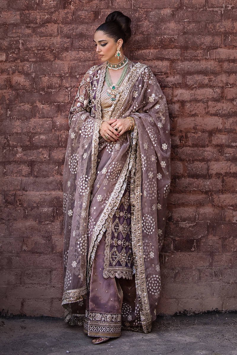 Mohsin Naveed Ranjha Talia Hand Embellished Organza Party Wear Suit – Trouser & Bottom Fabric Mohsin Naveed Ranjha Talia Hand Embellished Organza Party Wear Suit - Matching Bottom & Trouser Fabric Details | IQNAZ