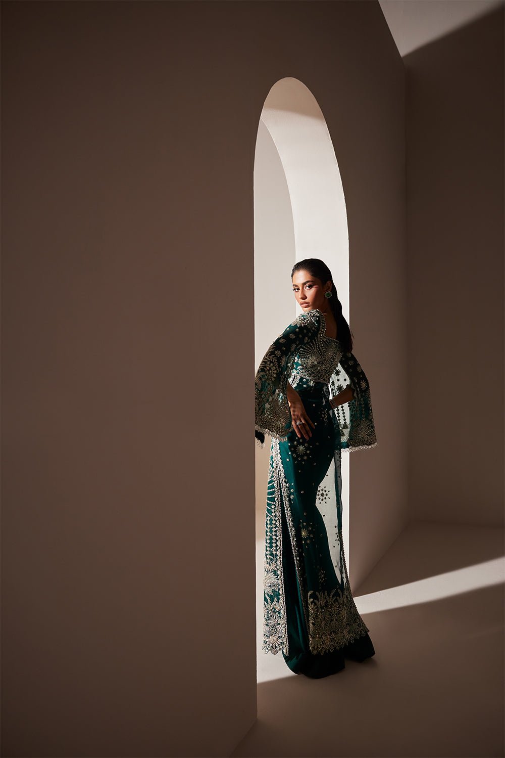 Soraya Luxe Embroidered Organza Party Wear Suit – Trouser & Bottom Fabric Soraya Luxe Embroidered Organza Party Wear Suit - Matching Bottom & Trouser Fabric Details | IQNAZ